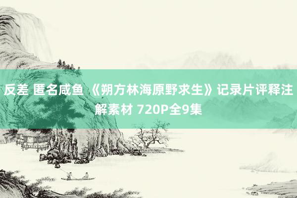 反差 匿名咸鱼 《朔方林海原野求生》记录片评释注解素材 720P全9集